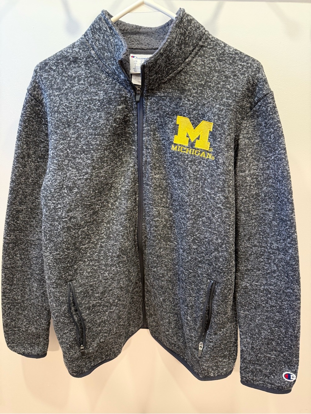 CHAMPION Michigan Wolverines Full Zip Jacket